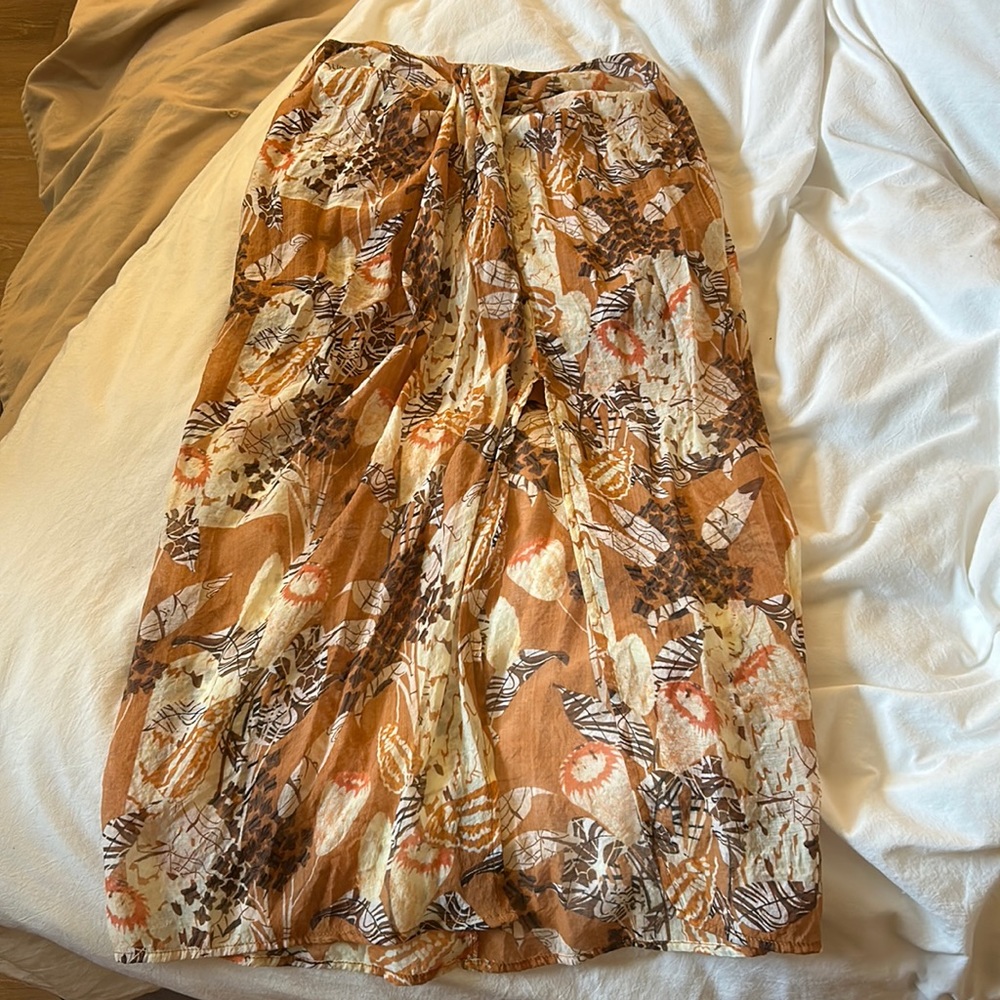 Tribal Fitted - Slit Skirt